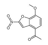 1-(7-Methoxy-2-nitrobenzofuran-4-yl)ethanone picture