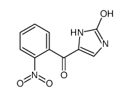 4-(2-Nitrobenzoyl)-1,3-dihydro-2H-imidazol-2-one结构式