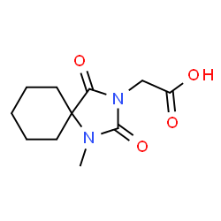 (1-Methyl-2,4-dioxo-1,3-diazaspiro[4.5]dec-3-yl)acetic acid picture