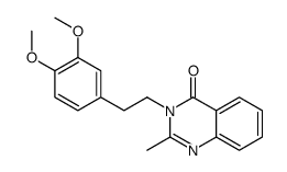 3-[2-(3,4-dimethoxyphenyl)ethyl]-2-methylquinazolin-4-one Structure