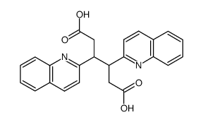 3,4-di-[2]quinolyl-adipic acid结构式