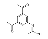 N-(3,5-diacetylphenyl)acetamide Structure