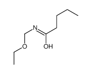 N-(ethoxymethyl)pentanamide Structure