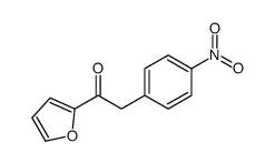 1-(furan-2-yl)-2-(4-nitrophenyl)ethanone结构式