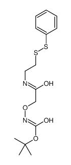 BOC-AOA-NH-(CH2)2-S-S-PYR Structure