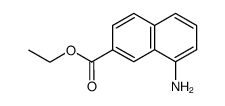 8-amino-[2]naphthoic acid ethyl ester Structure