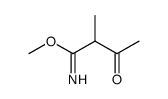 Butanimidic acid, 2-methyl-3-oxo-, methyl ester结构式