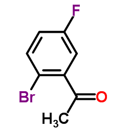 2'-Bromo-5'-fluoroacetophenone structure