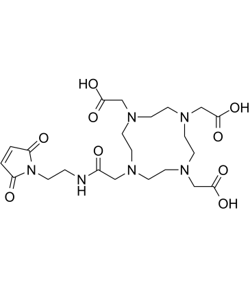 Maleimide-DOTA结构式