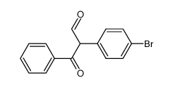 (4-Brom-phenyl)benzoylacetaldehyd Structure