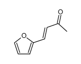 4-(2-呋喃基)-3-丁烯-2-酮结构式