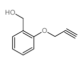 [2-(2-PROPYNYLOXY)PHENYL]METHANOL结构式