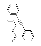 allyl 2-(phenylethynyl)benzoate Structure