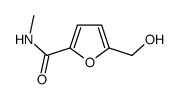 5-(hydroxymethyl)-N-methyl-2-furamide(SALTDATA: FREE)结构式