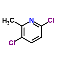 2,5-Dichloro-4-methylpyridine Structure