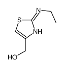 4-Thiazolemethanol,2-(ethylamino)- Structure