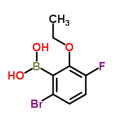 6-Bromo-3-fluoro-2-ethoxyphenylboronic acid picture