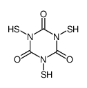 1,3,5-tris(sulfanyl)-1,3,5-triazinane-2,4,6-trione Structure