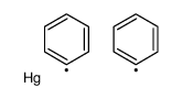 Diphenylmercury Structure