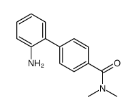 4-(2-aminophenyl)-N,N-dimethylbenzamide结构式