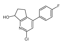 2-chloro-4-(4-fluorophenyl)-6,7-dihydro-5H-cyclopenta[b]pyridin-7-ol picture