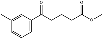 methyl 5-oxo-5-(m-tolyl)pentanoate Structure