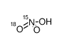 nitric acid (N15,O18) Structure