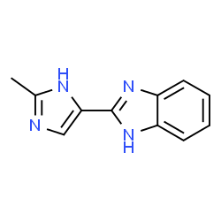 1H-Benzimidazole,2-(2-methyl-1H-imidazol-4-yl)-(9CI) Structure