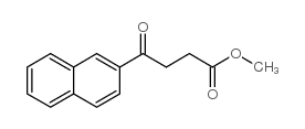 4-NAPHTHALEN-2-YL-4-OXO-BUTYRIC ACID METHYL ESTER Structure