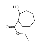 ethyl (1S,2S)-2-hydroxycycloheptane-1-carboxylate Structure