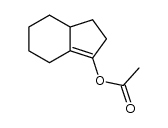 1,2,4,5,6,7-Hexahydro-7a-H-inden-3-yl acetate结构式