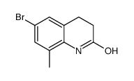 6-Bromo-8-methyl-3,4-dihydroquinolin-2(1H)-one structure