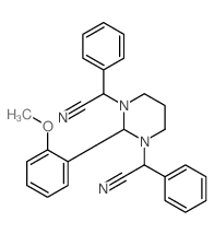 2-[3-(cyano-phenyl-methyl)-2-(2-methoxyphenyl)-1,3-diazinan-1-yl]-2-phenyl-acetonitrile picture