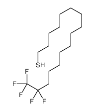 15,15,16,16,16-pentafluorohexadecane-1-thiol Structure