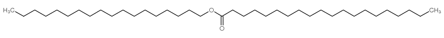 Stearyl arachidate structure