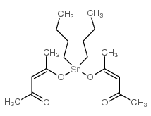 dibutyltin bis(2,4-pentanedionate) Structure