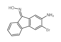 9H-Fluoren-9-one,2-amino-3-bromo-, oxime结构式