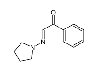 α-(1-Pyrrolidinylimino)acetophenone结构式