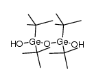 1,1,3,3-tetra-tert-butyldigermanoxane-1,3-diol Structure