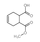 (1R,6R)-rel-6-(甲酯基)环己三烯-3-烯-1-羧酸结构式