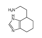 1H-Benzimidazole-4-ethanamine,4,5,6,7-tetrahydro- (9CI)结构式