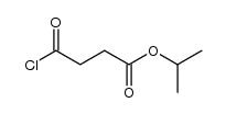 isopropyl β-(chlorocarbonyl)propionate Structure