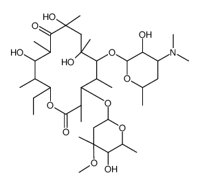 8-Hydroxy-erythromycin-B结构式