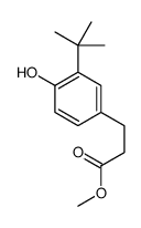 3-(3-叔丁基-4-羟基)苯丙酸甲酯结构式