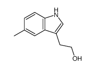 1H-INDOLE-3-ETHANOL,5-METHYL结构式