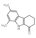 6,8-dimethyl-2,3,4,9-tetrahydro-1H-carbazol-1-one() Structure