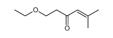 2-methyl-6-ethoxy-2-hexen-4-one结构式