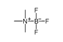 Trimethylaminetrifluoroborane结构式