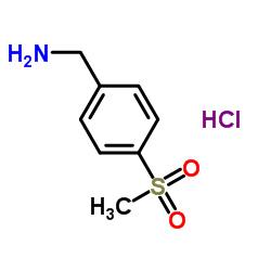 4-(Methylsulfonyl)benzylamine Structure