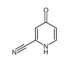 4-羟基-2-氰基吡啶结构式